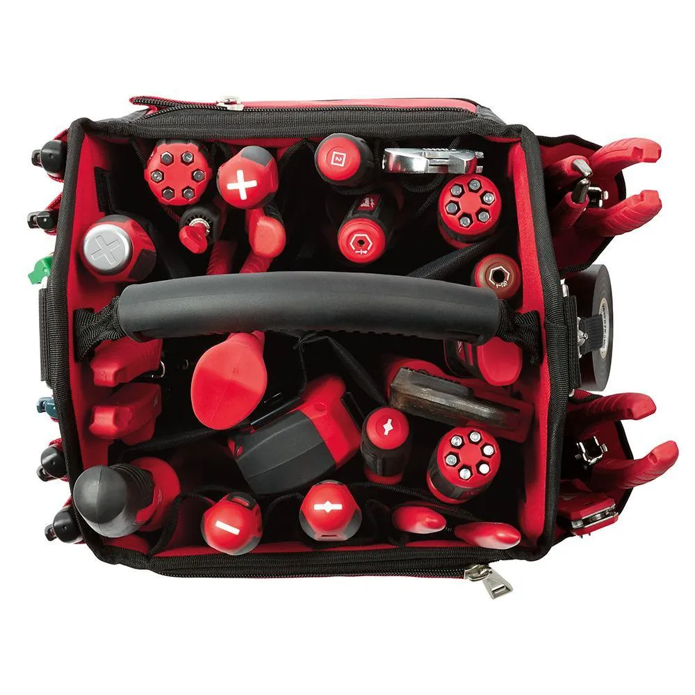 10 in. PACKOUT Tote with 11-in-1 Multi-Tip Screwdriver with Square Drive Bits
