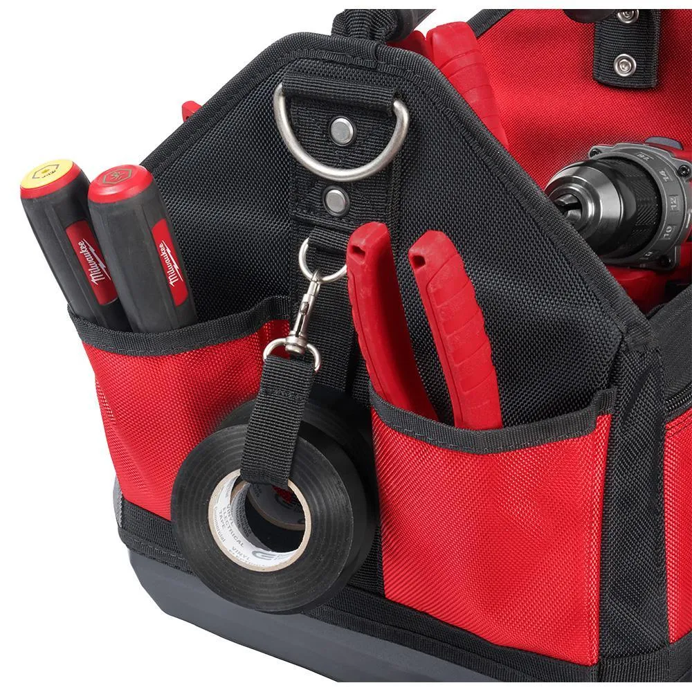 10 in. PACKOUT Tote with 11-in-1 Multi-Tip Screwdriver with Square Drive Bits