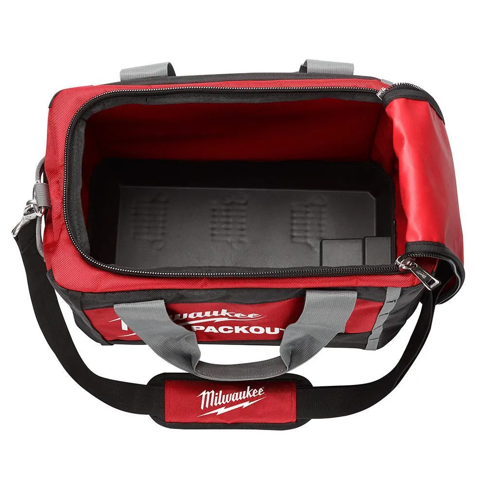 15 in. PACKOUT Tool Bag with 25 ft. x 1.2 in. Compact Wide Blade Tape Measure (2-Pack)