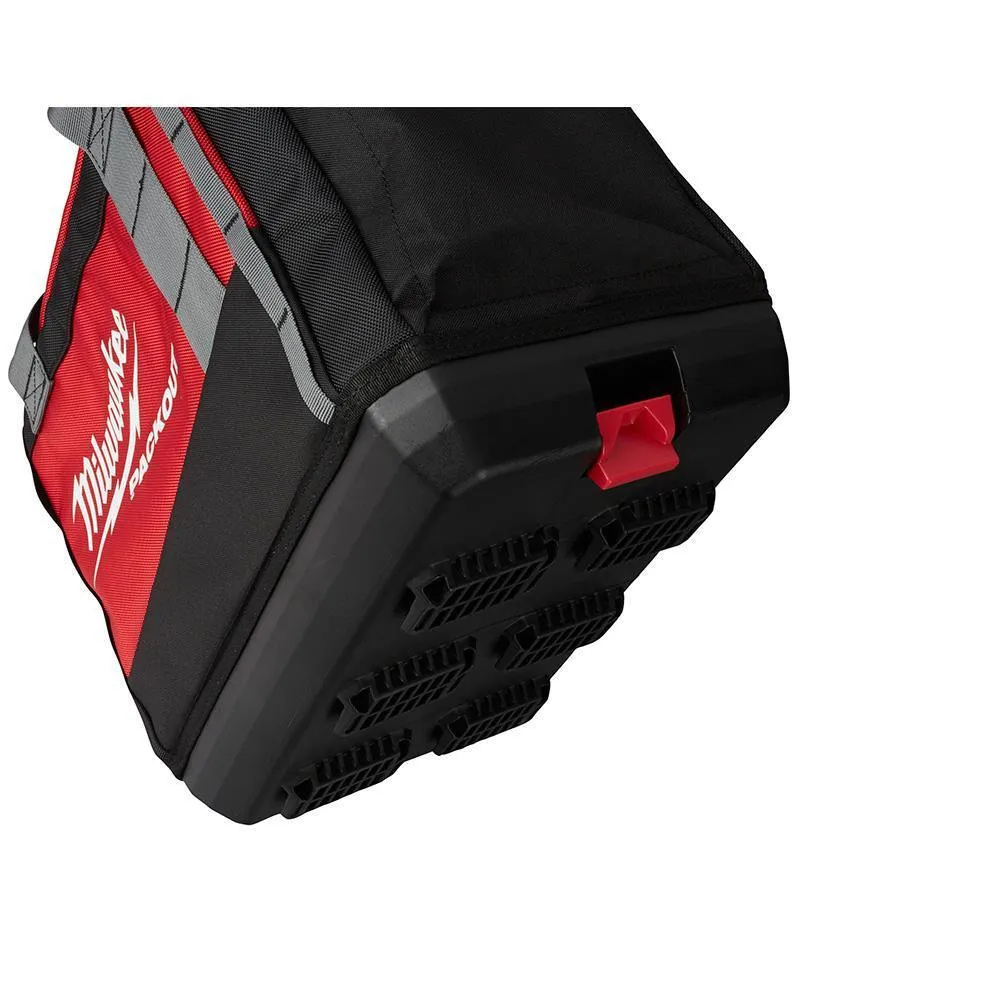15 in. PACKOUT Tool Bag with Red Zipper Tool Bag