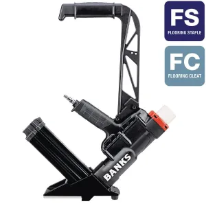 2-in-1 Flooring Air Nailer/Stapler