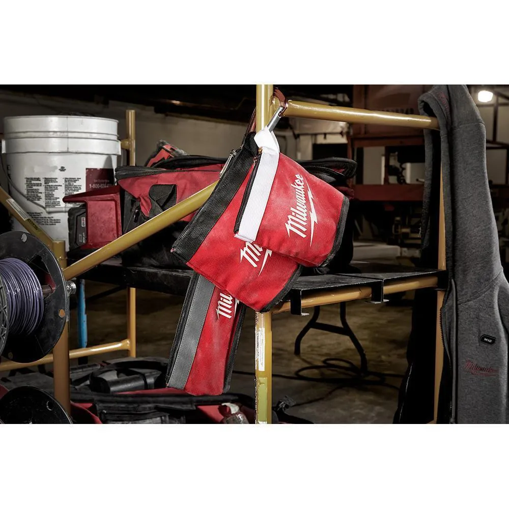 20 in. PACKOUT Tool Bag W/ Multi-Size Zipper Tool Bags in Red (3-Pack)