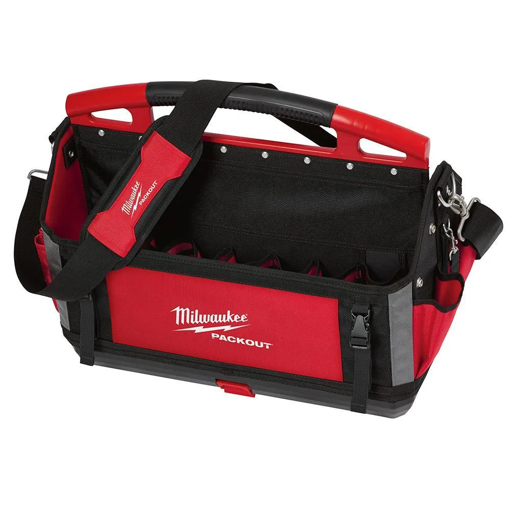 20 in. PACKOUT Tote with 25 ft. x 1.2 in. Compact Wide Blade Tape Measure (2-Pack)