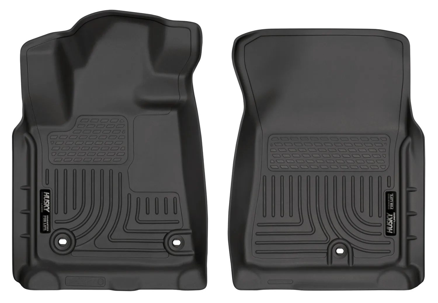 2012-2015 Toyota Tundra Front Floor Liners - Black