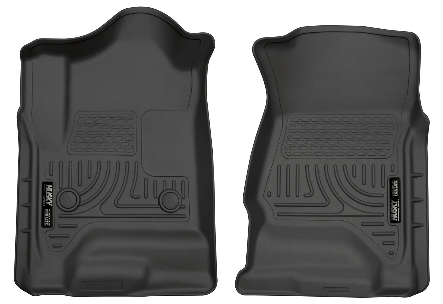 2014-2015 Cadillac / Chevrolet / GMC Truck Front Floor Liners - Black