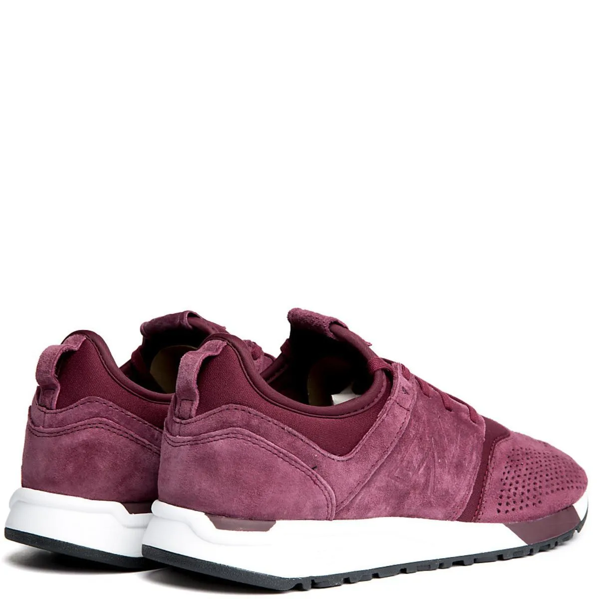 247 Suede Sneaker BURGUNDY/WHITE