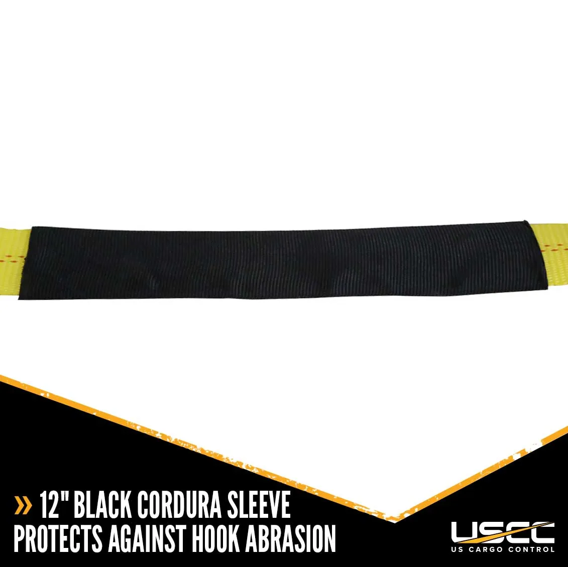 2" x 14' OEM Replacement Wheel Strap with 2 Swivel J Hooks and 3 Adjustable Rubber Cleats
