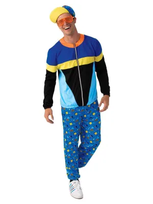 90s Retro Tracksuit Adult Costume Set