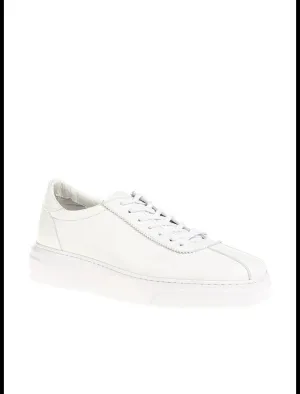 Abboud New Collection Genuine Leather Eva Sole White Sneakers