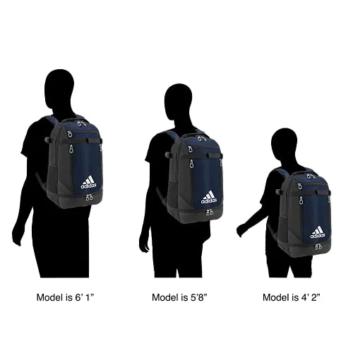 adidas Unisex Utility Team Backpack, Team Navy Blue, ONE SIZE