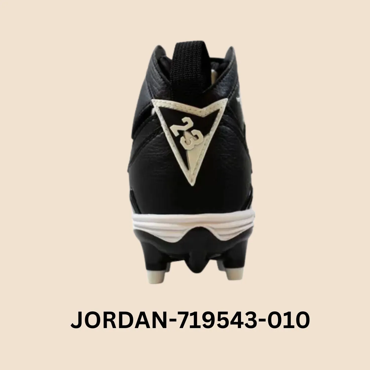 Air Jordan 7 Retro TD Cleats "Black White" Men's Style# 719543-010