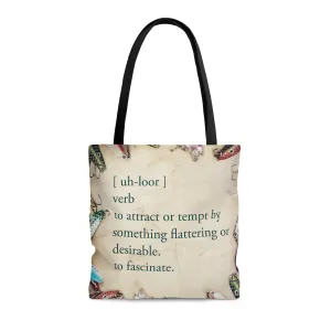 Allure - uh loor - Fishing Theme  Boat / Beach Bag - Lake Vermilion - MN - AOP Tote Bag