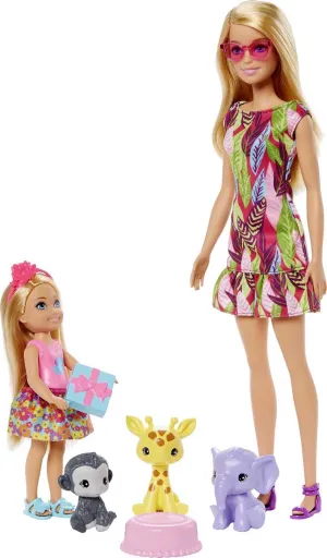 Barbie and Chelsea The Lost Birthday Dolls, Pets & Accessories For 3 To 7 Year Olds