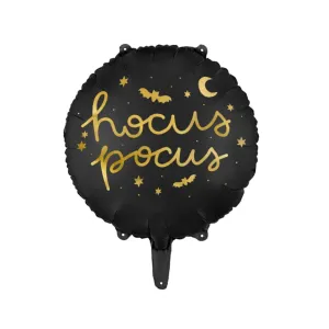 BLACK HOCUS POCUS HALLOWEEN BALLOON