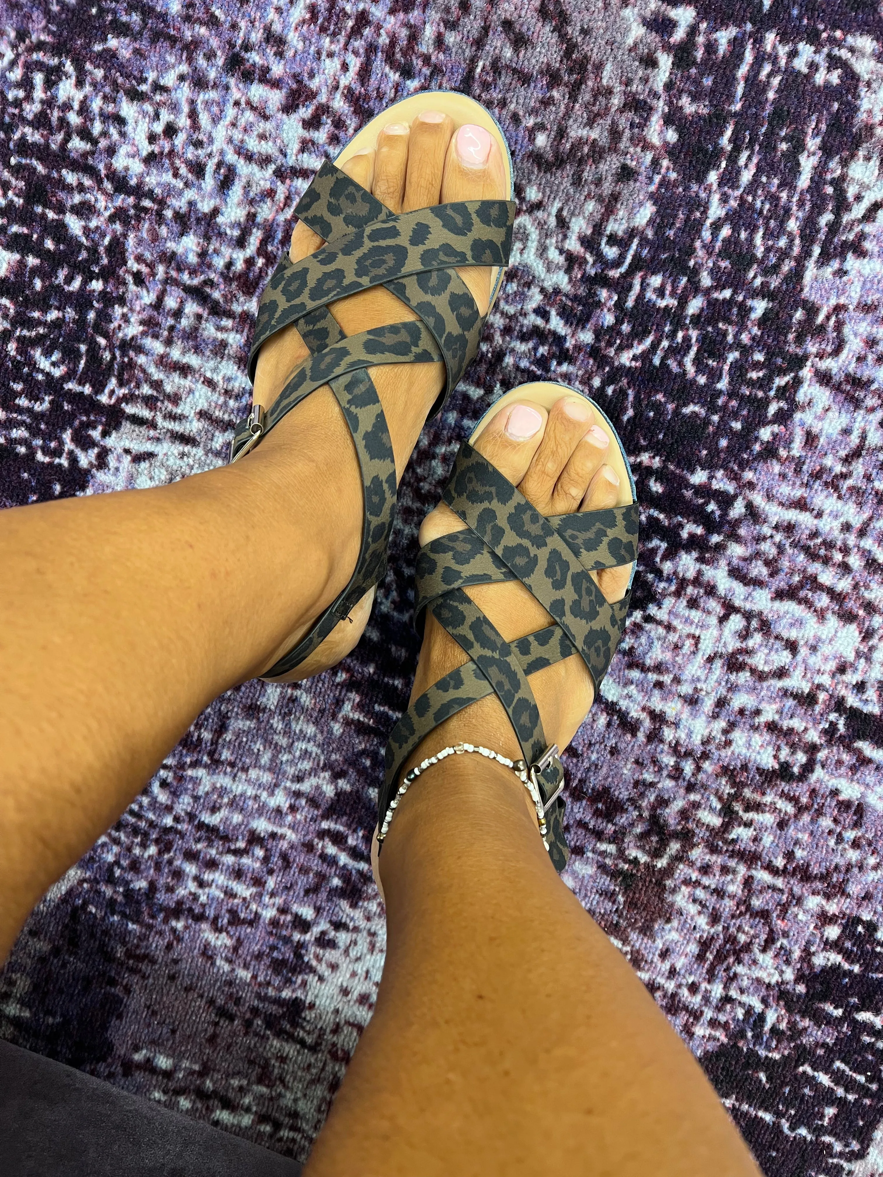 Crazy Train Wild Denim Wedges