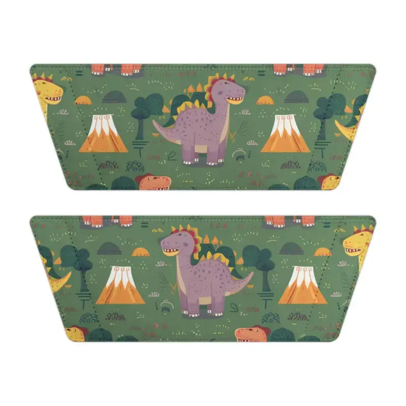 Dinosaur Youth Sandals with Printed Strap Surface