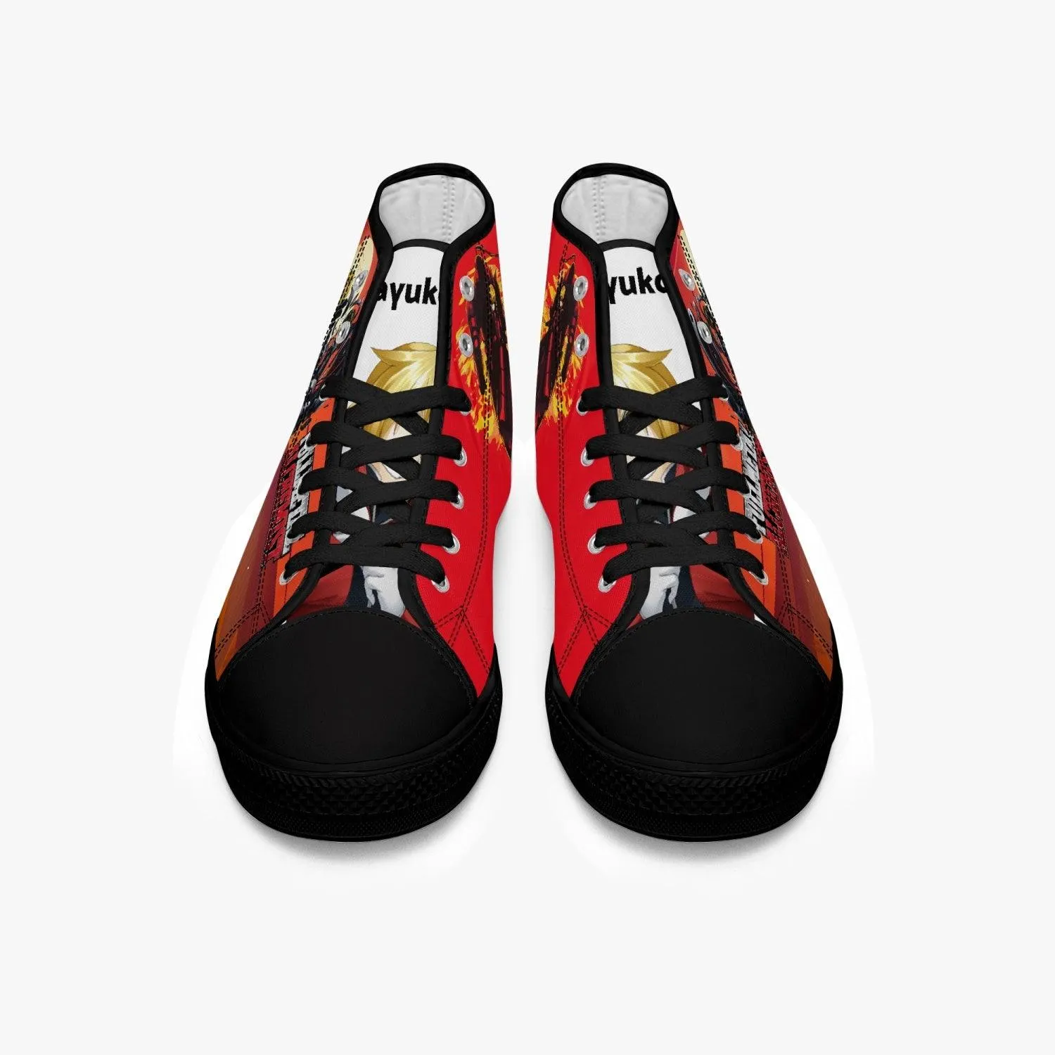 Fullmetal Alchemist Edward A-Star Mid Anime Shoes