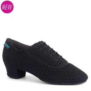 HEATHER SPLIT - AIRMESH - BLACK