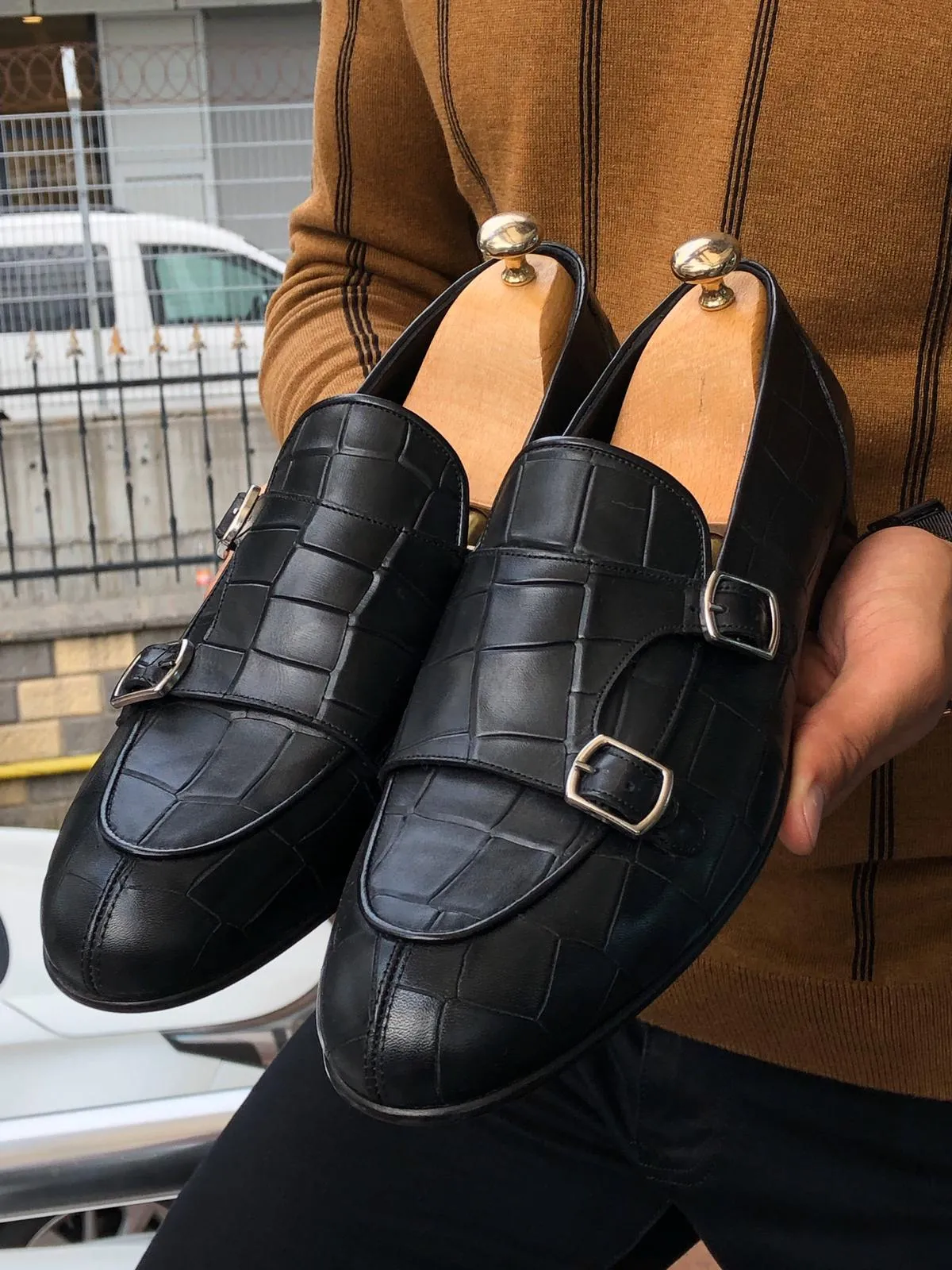 Jones Special Edition Double Monk Strap Sardinelli Loafers