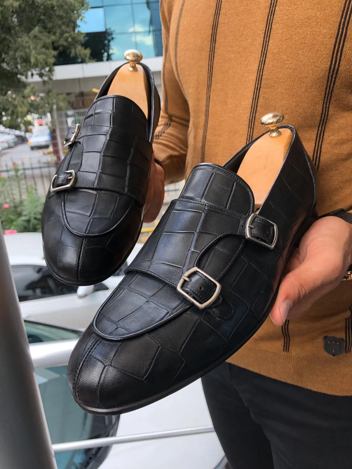 Jones Special Edition Double Monk Strap Sardinelli Loafers