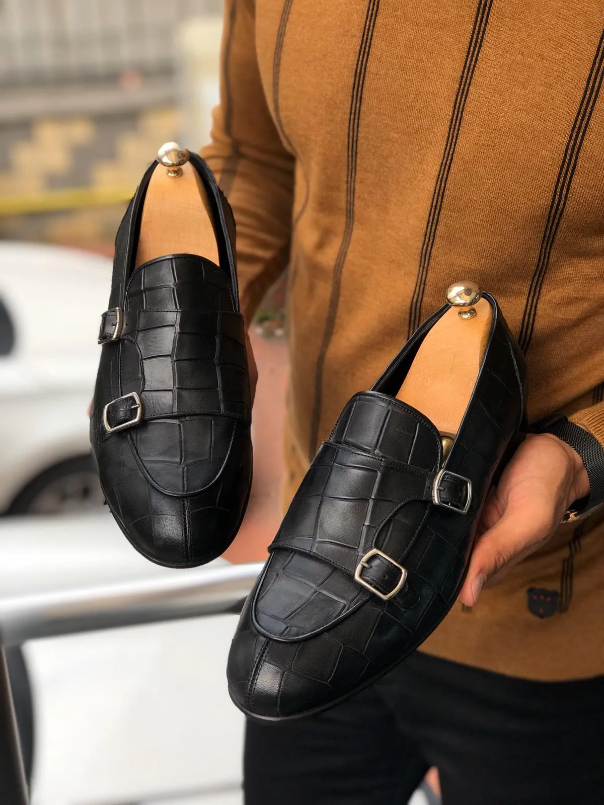 Jones Special Edition Double Monk Strap Sardinelli Loafers