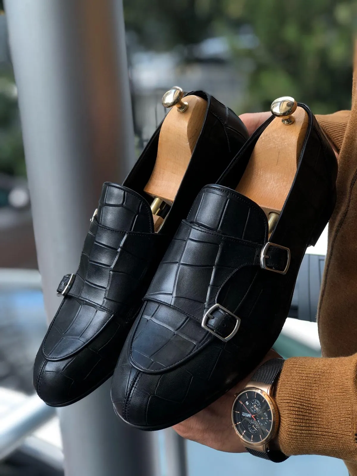 Jones Special Edition Double Monk Strap Sardinelli Loafers