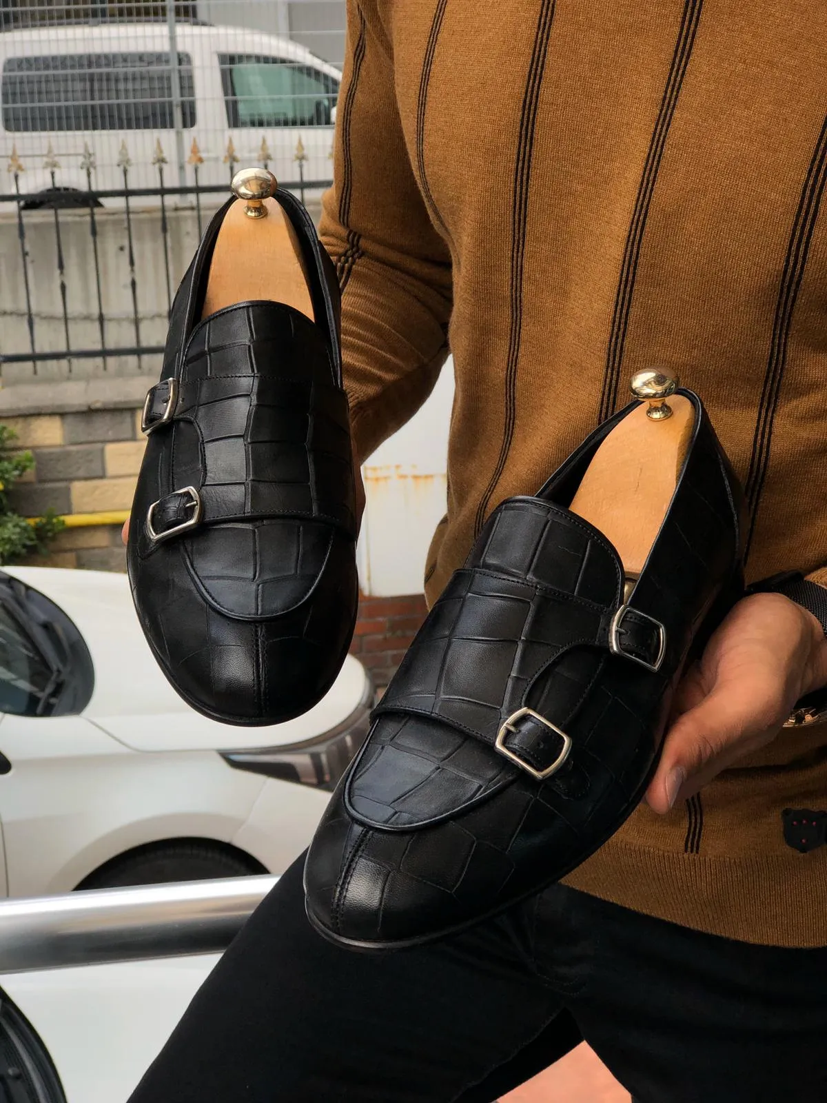 Jones Special Edition Double Monk Strap Sardinelli Loafers