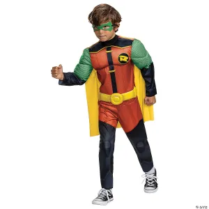 Kids Classic Muscle Batwheels Robin Costume - Small