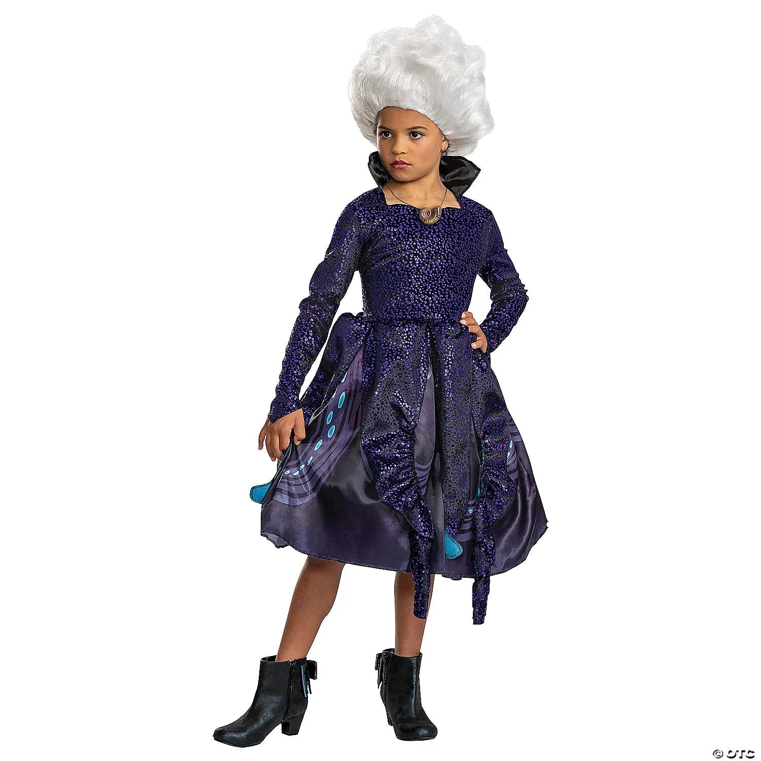 Kids Deluxe Live Action Little Mermaid Ursula Costume  - Medium 7-8
