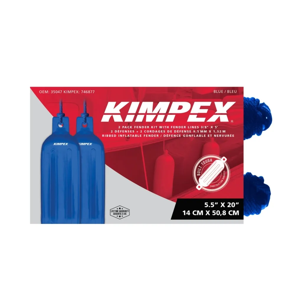 Kimpex 2 Fender With Rope