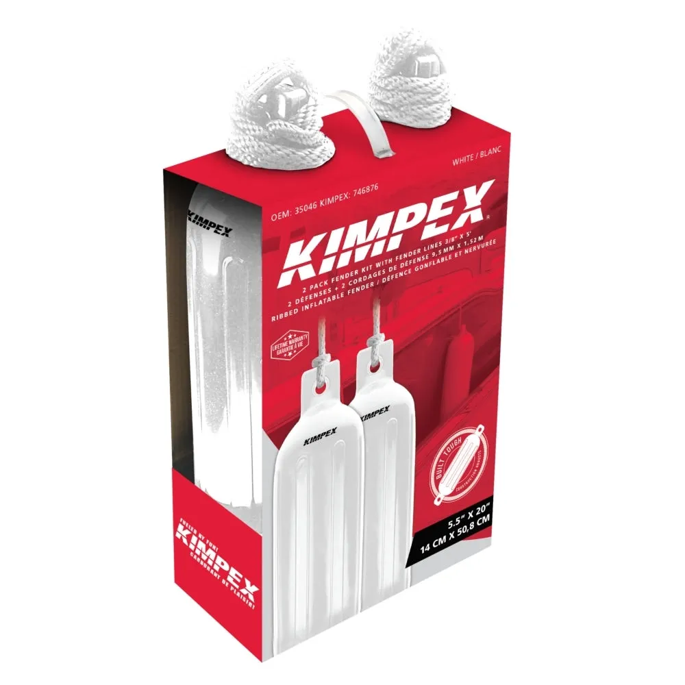 Kimpex 2 Fender With Rope