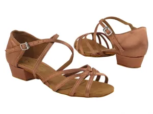 LADIES PRACTICE BROWN SATIN 1606FT