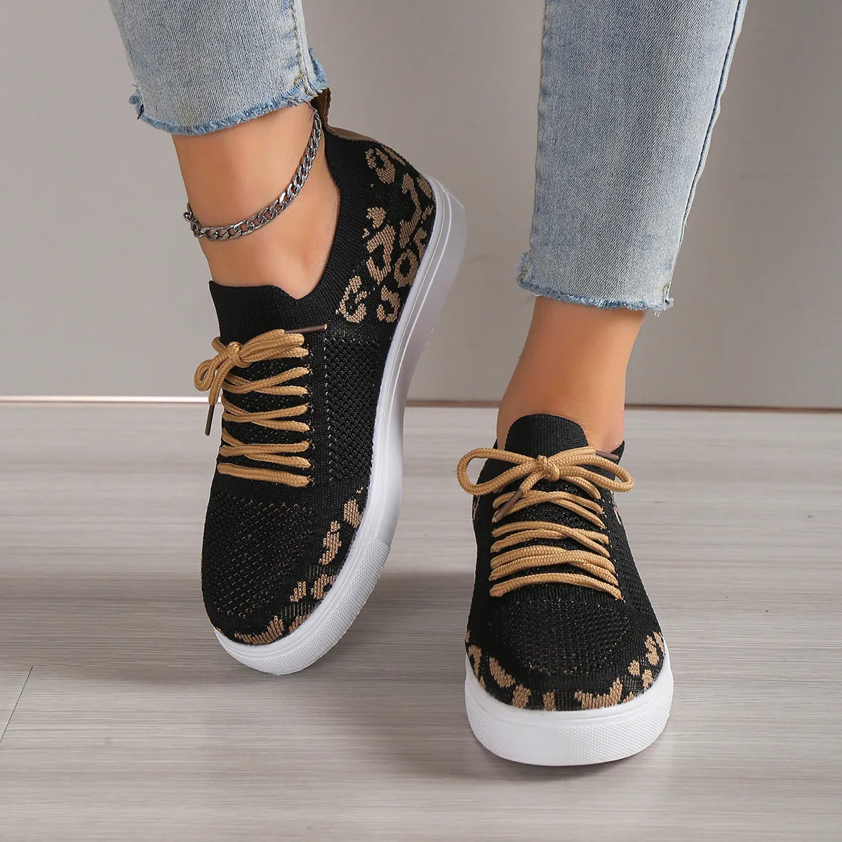 Leopard Sneakers | Multiple Colors