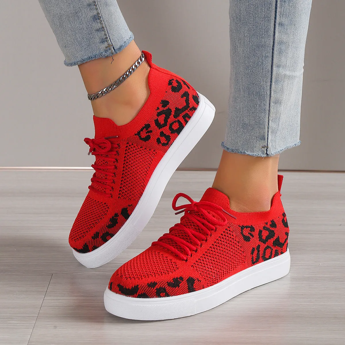 Leopard Sneakers | Multiple Colors