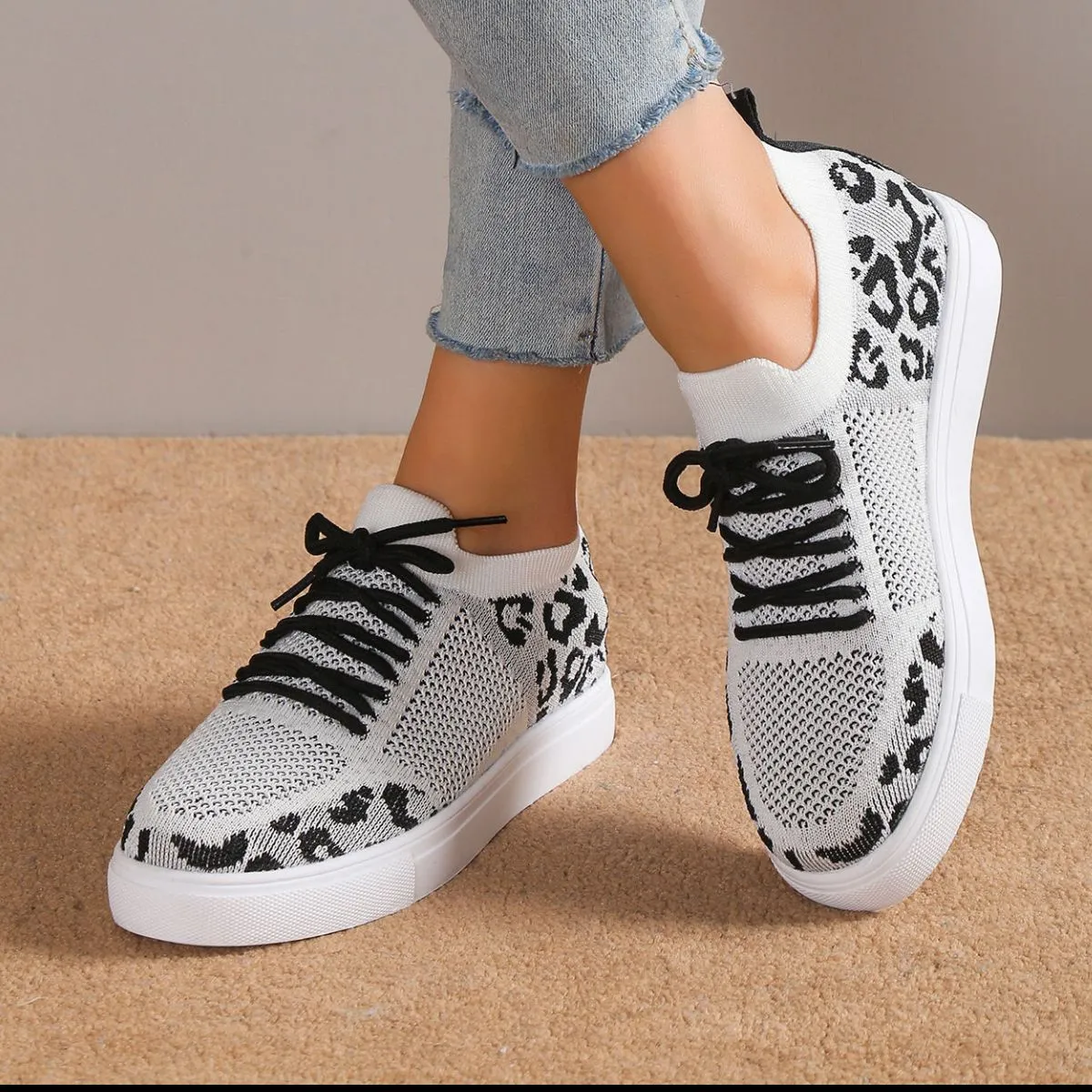 Leopard Sneakers | Multiple Colors