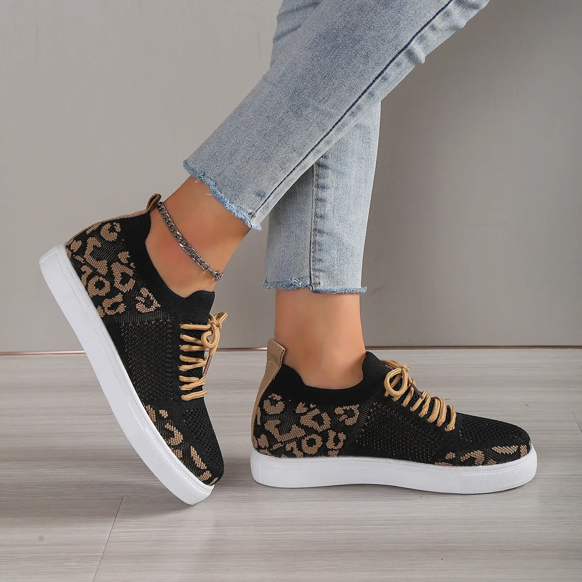 Leopard Sneakers | Multiple Colors