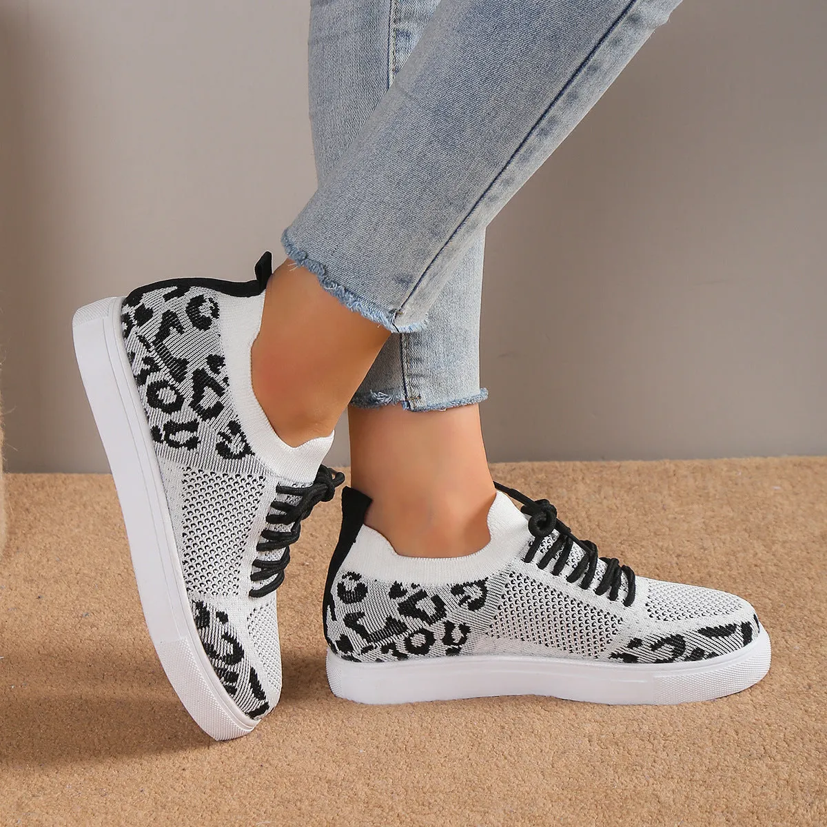 Leopard Sneakers | Multiple Colors