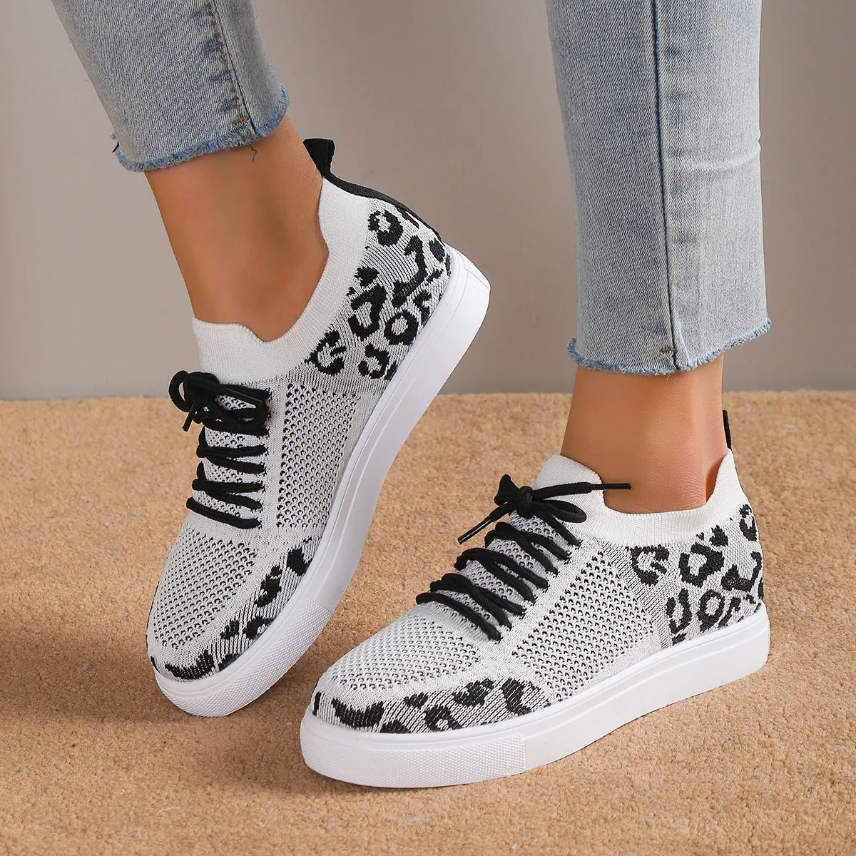 Leopard Sneakers | Multiple Colors