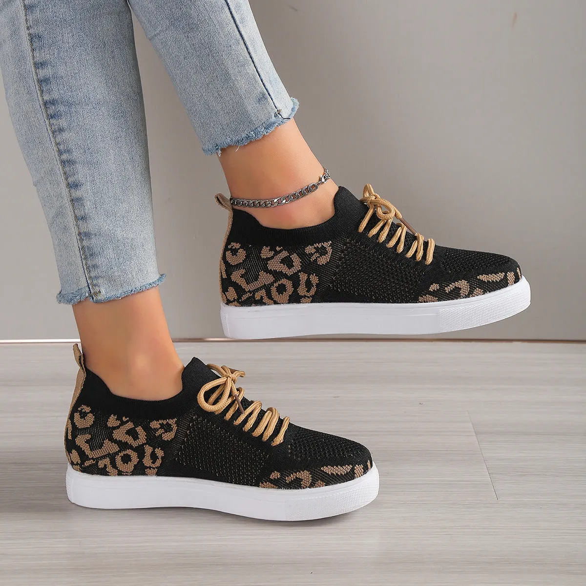 Leopard Sneakers | Multiple Colors
