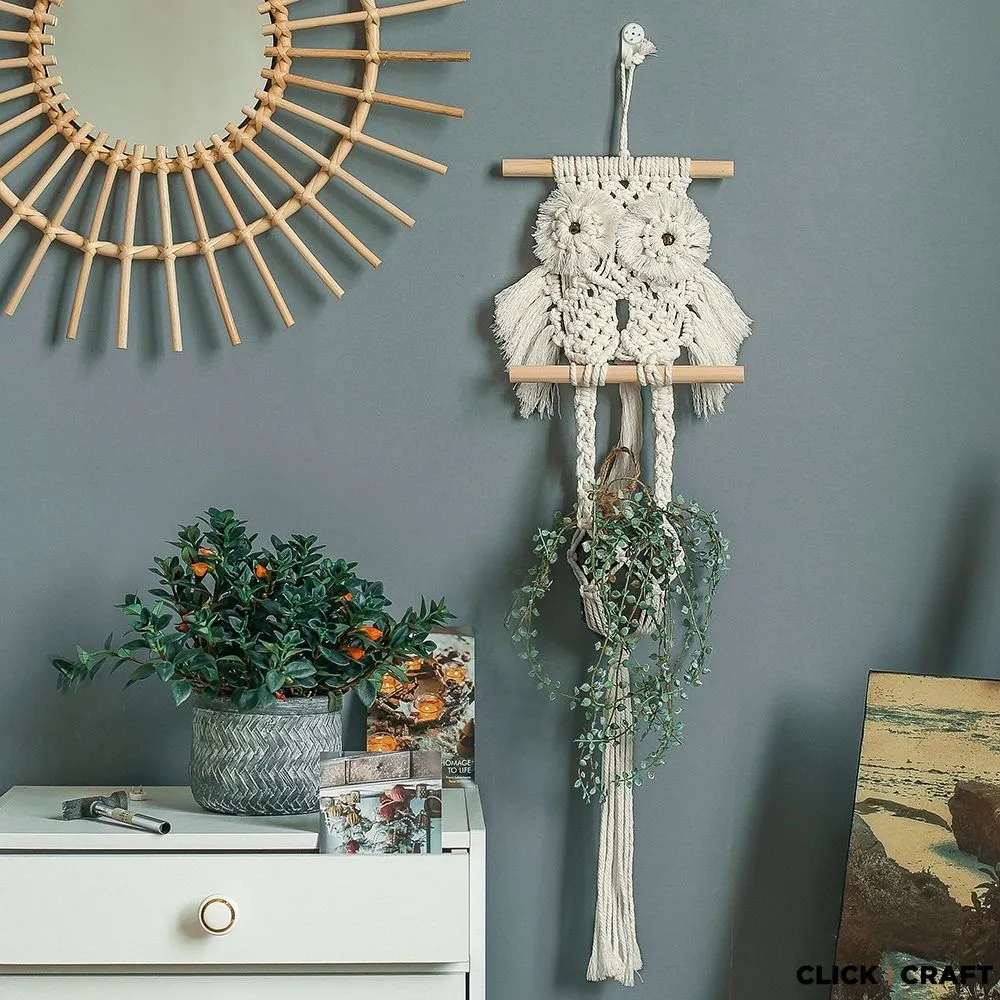 Macrame Kit - Expert - Baby Owl Plant Hanger