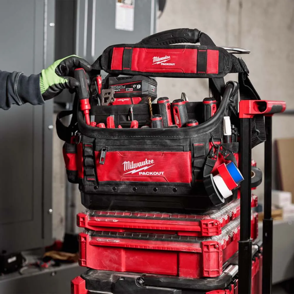 Milwaukee 48228317 PACKOUT 15" Structured Open Tote