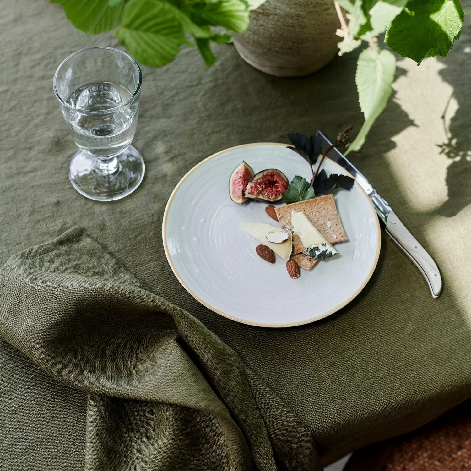 NEW Linen Tea Towel Sage