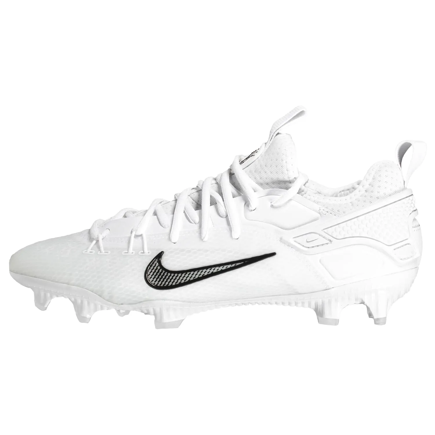 Nike Huarache 9 Elite Low Lax White/Black Lacrosse Cleats
