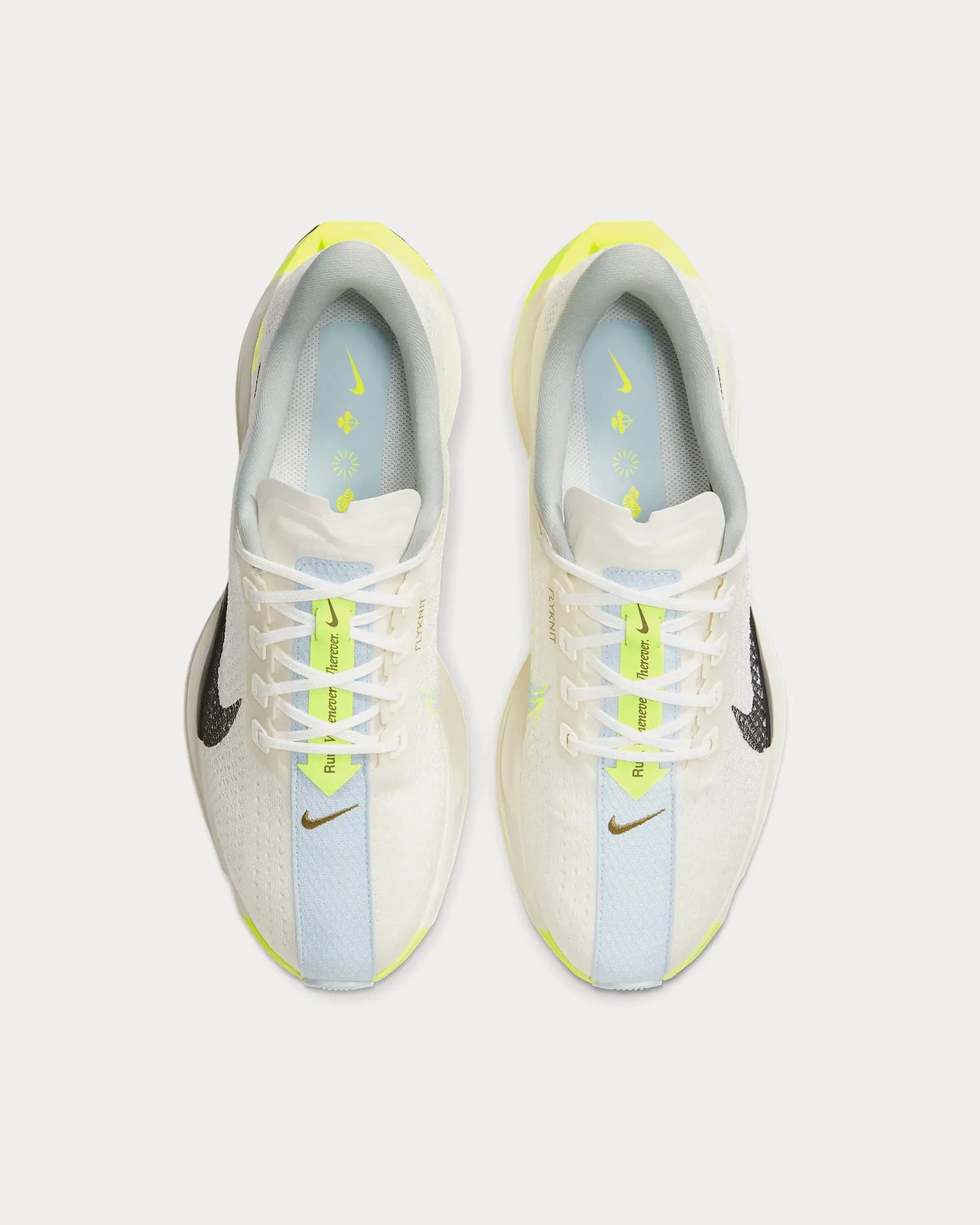 Pegasus Plus Sail / Pale Ivory / Volt / Black Running Shoes