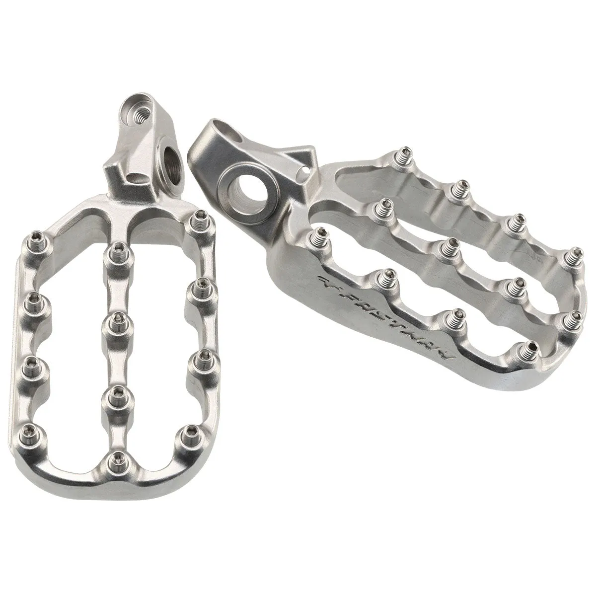 PRO MOTO BILLET / FASTWAY | EVO 4-STEEL FOOT PEGS W FIT KIT | 12-16 KTM/HUSQVARNA