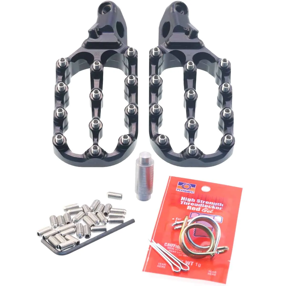 PRO MOTO BILLET / FASTWAY | EVO AIR ALUMINUM FOOT PEGS W FIT KIT | 17-23 KTM/HUSQVARNA