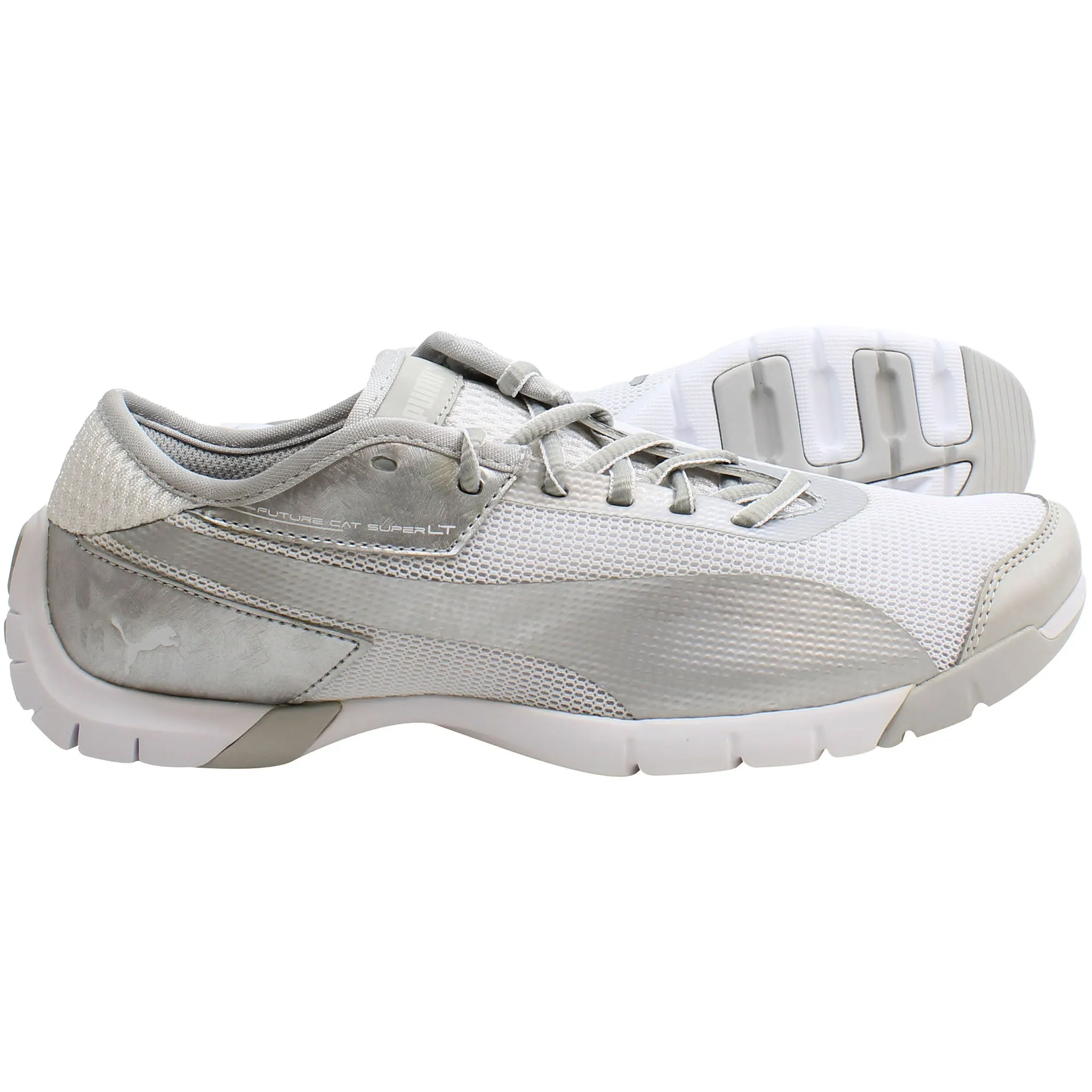 Puma Future CAT Mens Silver Trainers