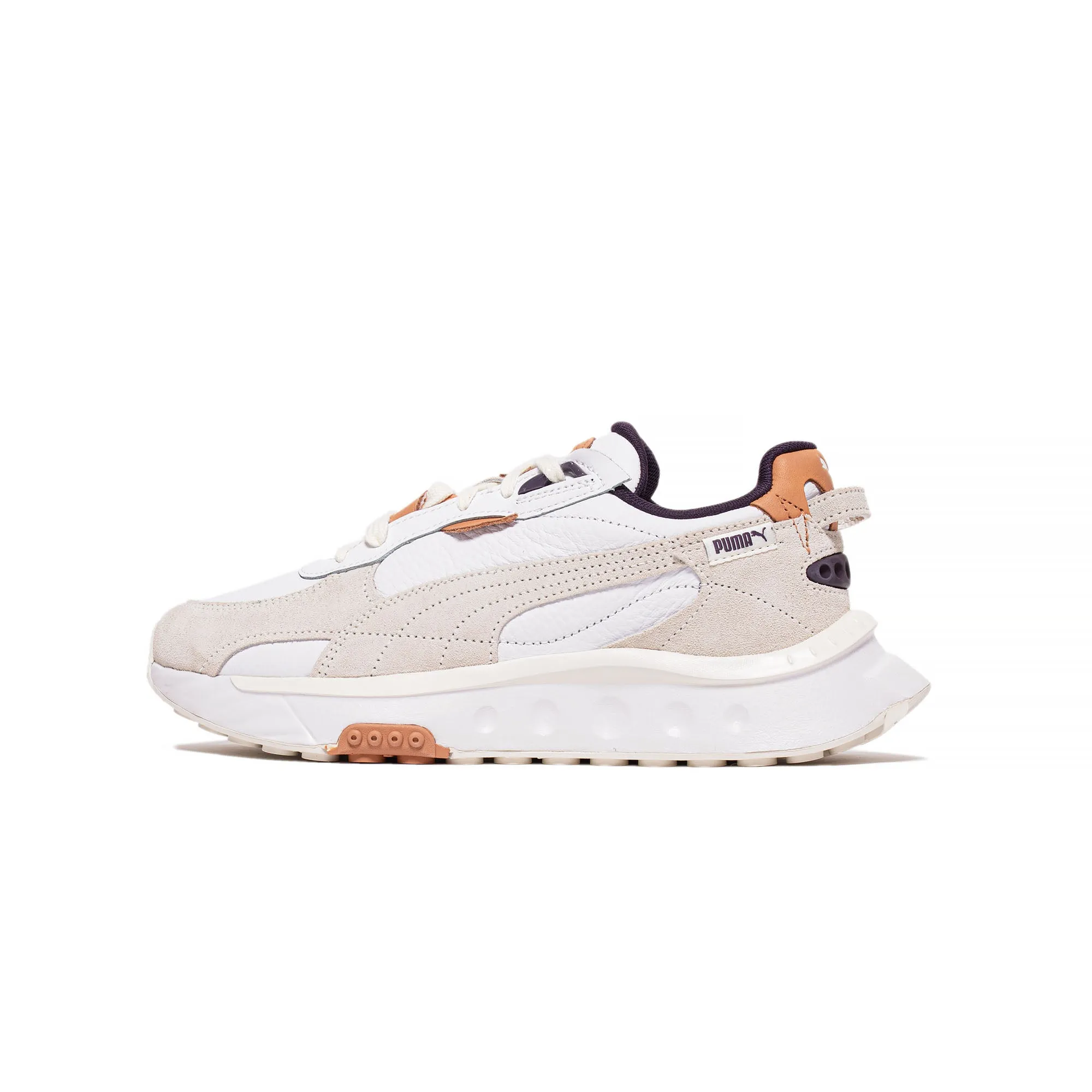 Puma Mens Wild Rider SC Shoes 'Vaporous Gray-Puma White'