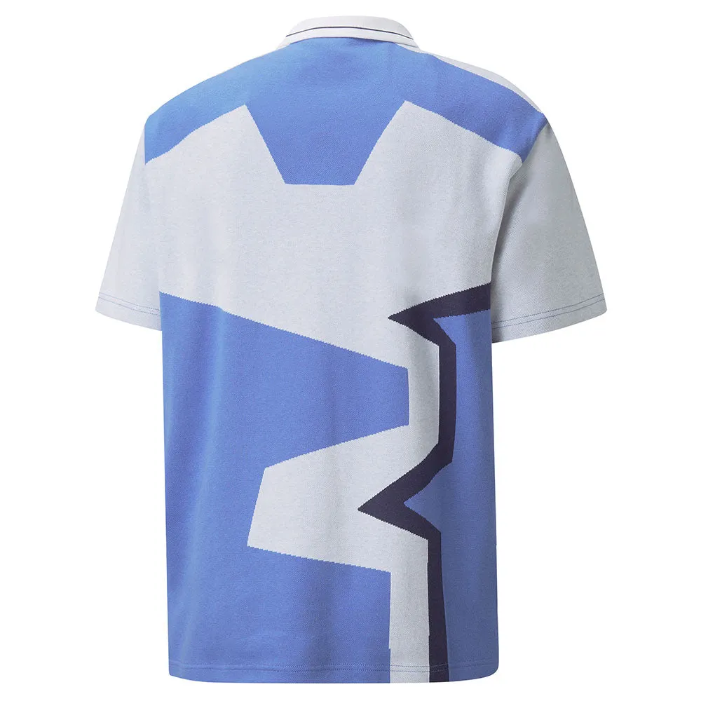 PUMA X BUTTER GOODS FB POLO - PUMA WHITE BLUE