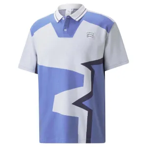 PUMA X BUTTER GOODS FB POLO - PUMA WHITE BLUE